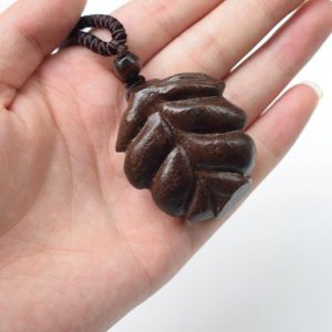 Wooden Pendant Necklaces 04