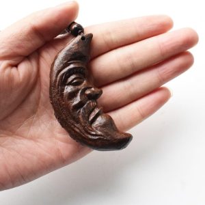 Wooden Pendant Necklaces 07