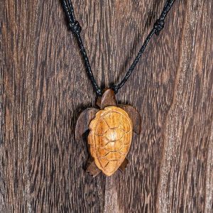 Wooden Pendant Necklaces 02